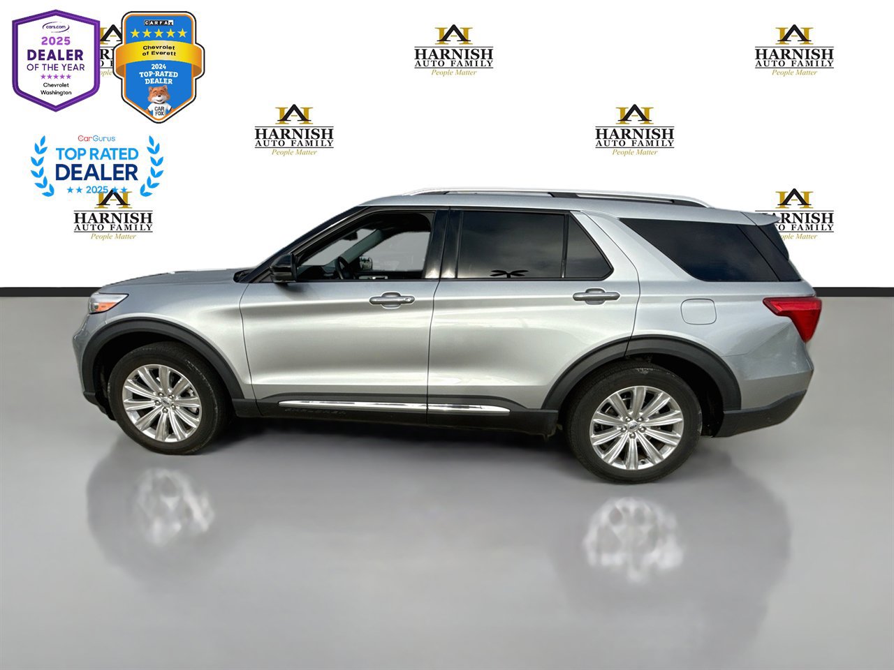 Used 2021 Ford Explorer Limited w/ Equipment Group 301A AWD/4WD image 2