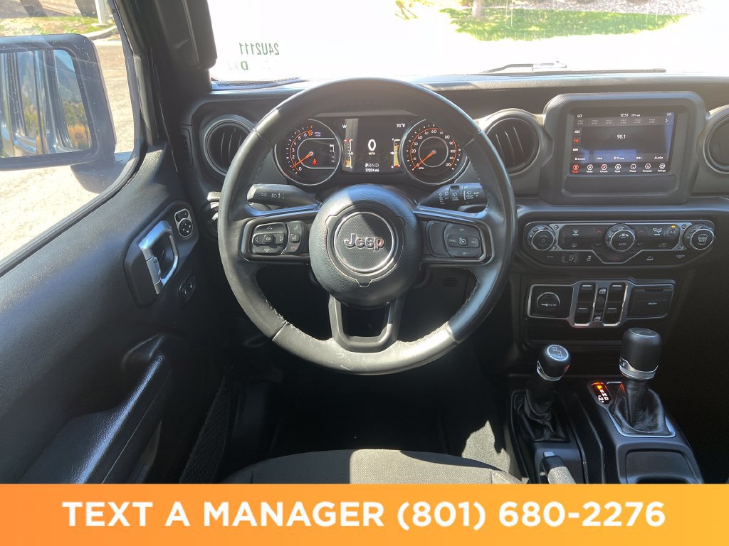 Used 2022 Jeep Wrangler Unlimited Sport AWD/4WD image 17