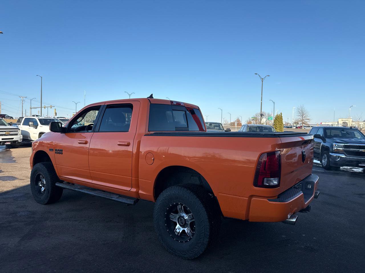 Used 2015 RAM 1500 Sport w/ Ignition Orange Sport Package image 3
