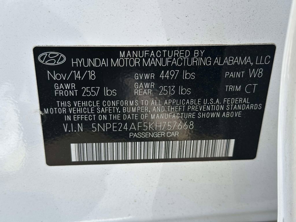 Used 2019 Hyundai Sonata SE image 31