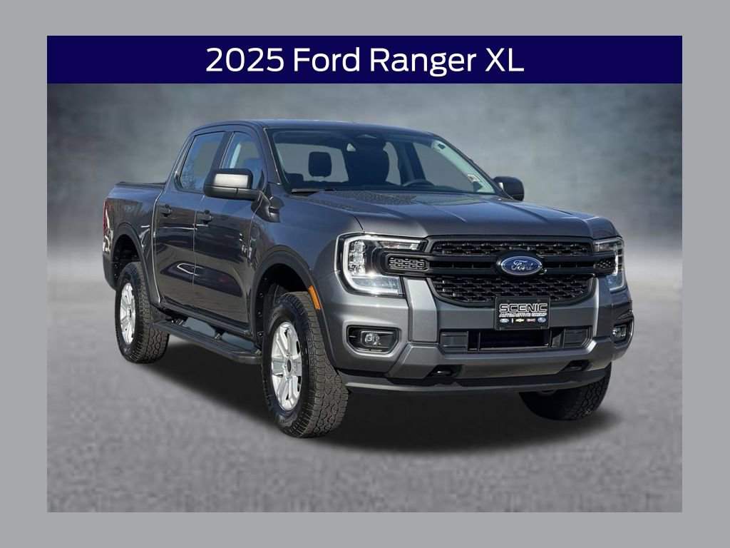 New 2025 Ford Ranger XL w/ Trailer Tow Package AWD/4WD 360° Tour