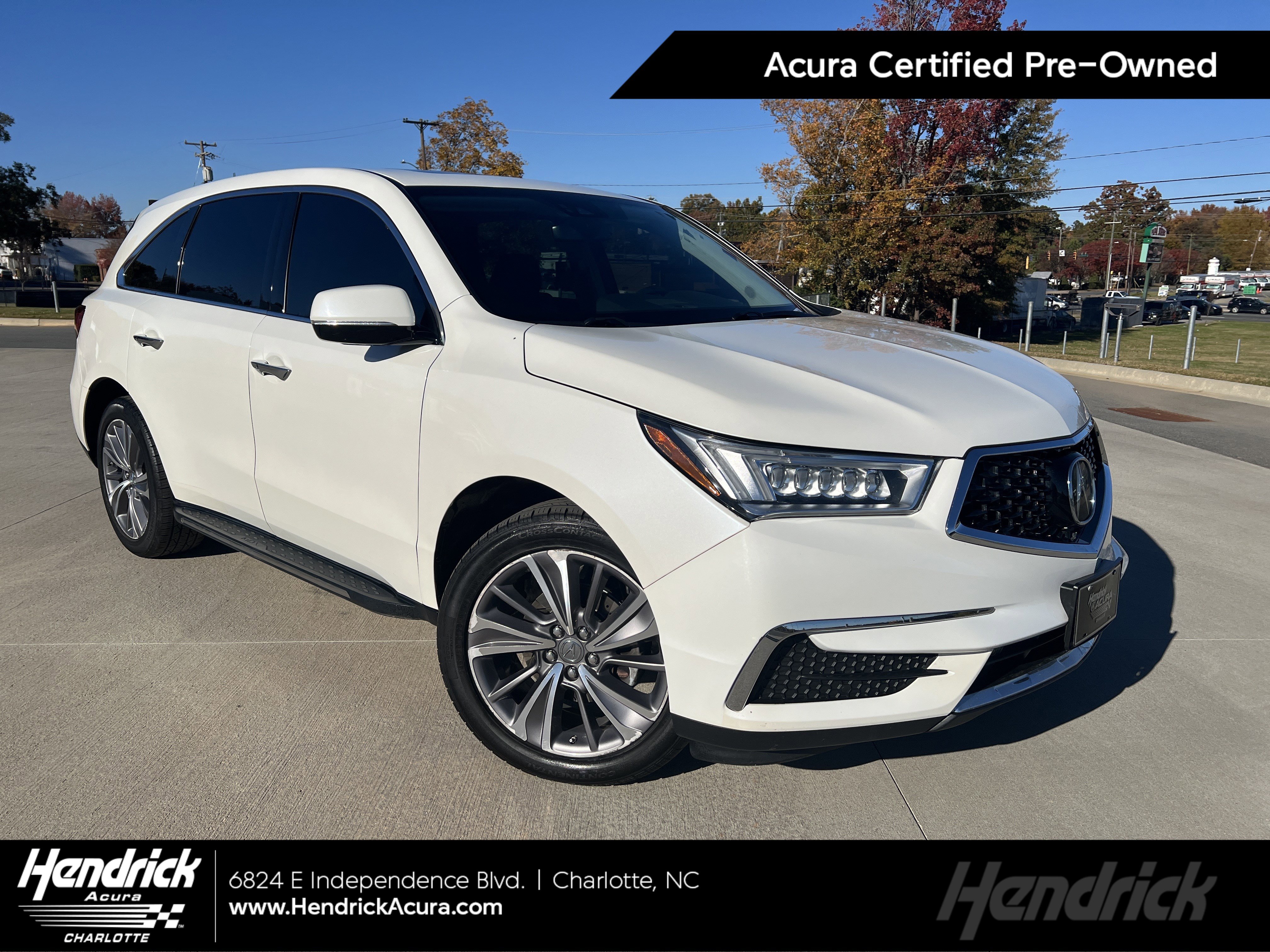 Used 2018 Acura MDX SH-AWD w/ Technology Package