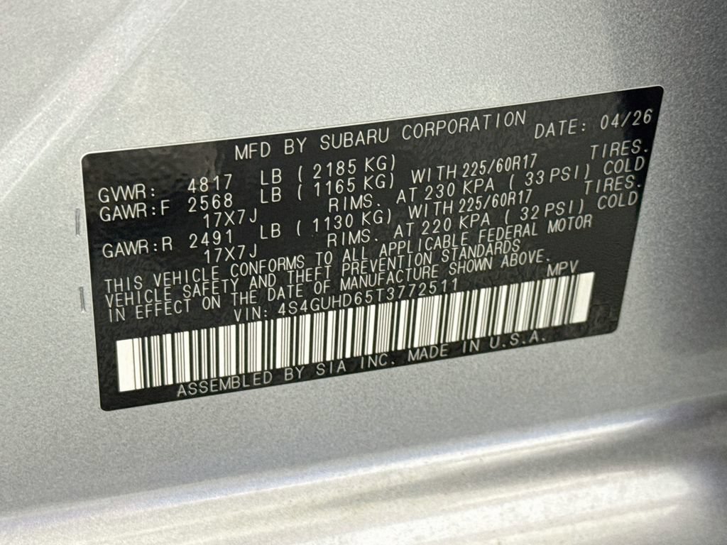 Used 2026 Subaru Crosstrek 2.5i Premium AWD/4WD image 31