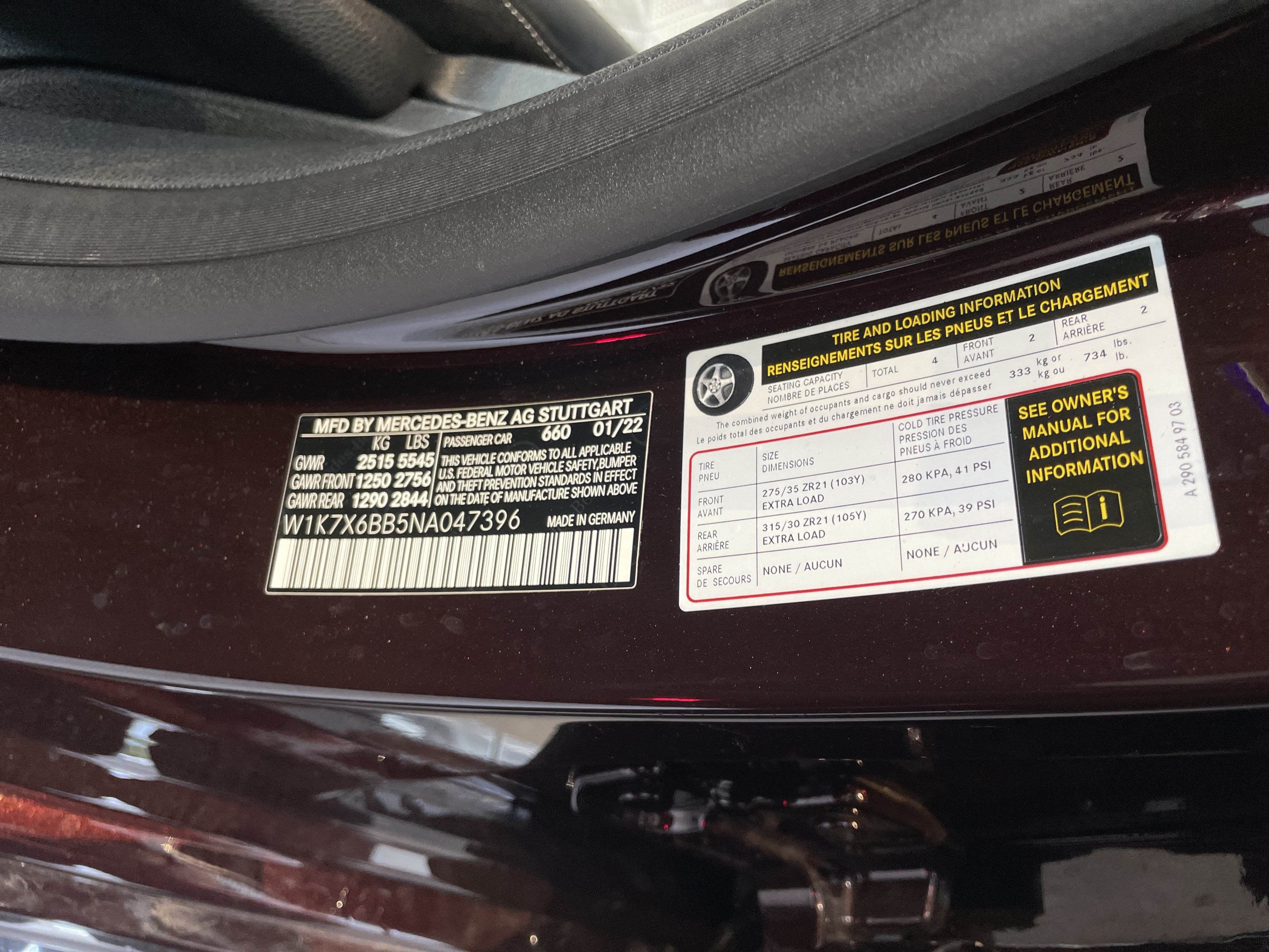 Used 2022 Mercedes-Benz AMG GT 53 w/ Executive Rear Seat Package image 46