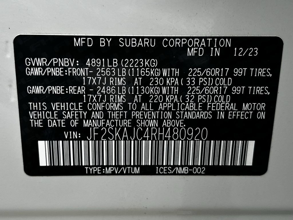 Used 2024 Subaru Forester Wilderness AWD/4WD image 35