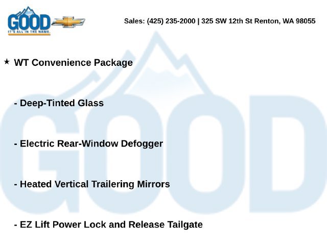 New 2026 Chevrolet Silverado 2500 W/T w/ WT Convenience Package AWD/4WD image 8