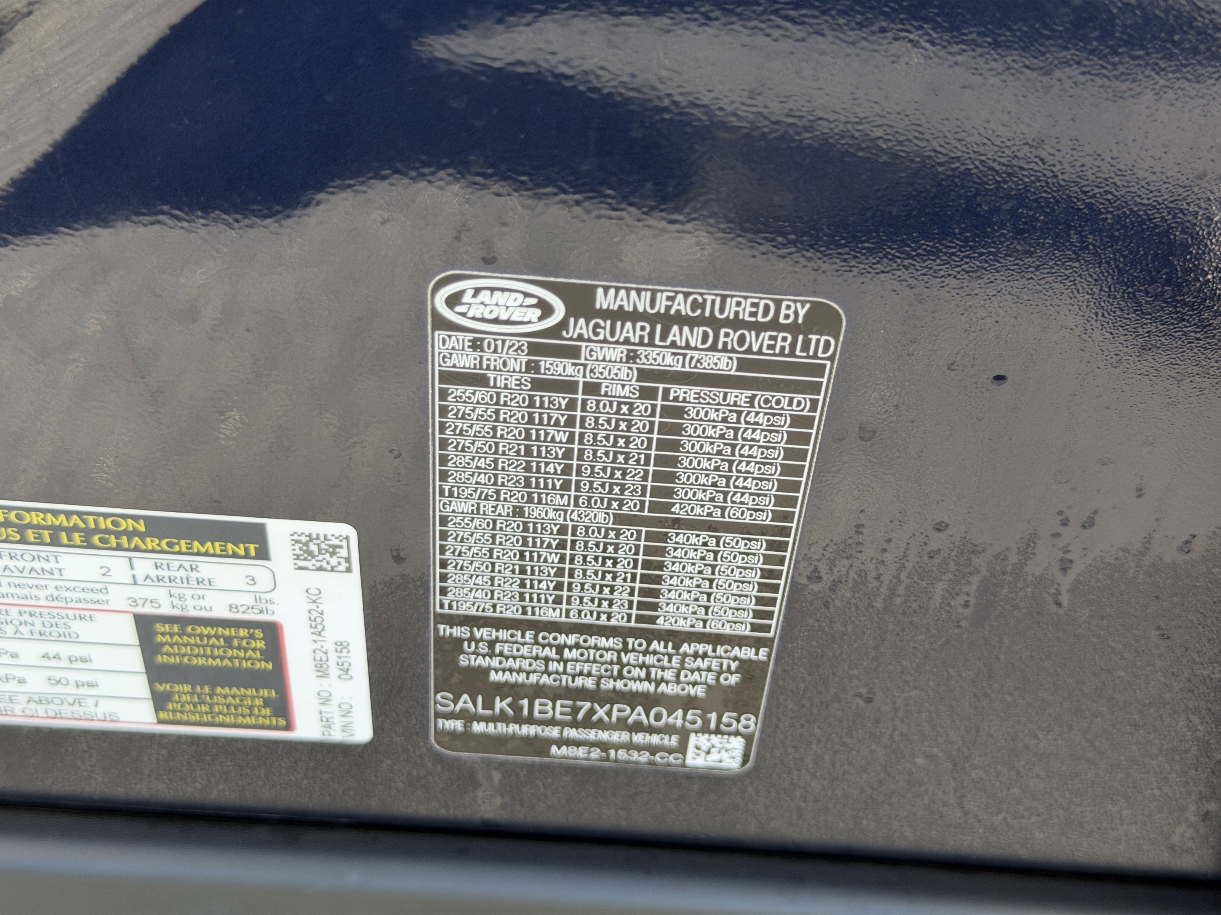 Used 2023 Land Rover Range Rover Long Wheelbase Autobiography image 33