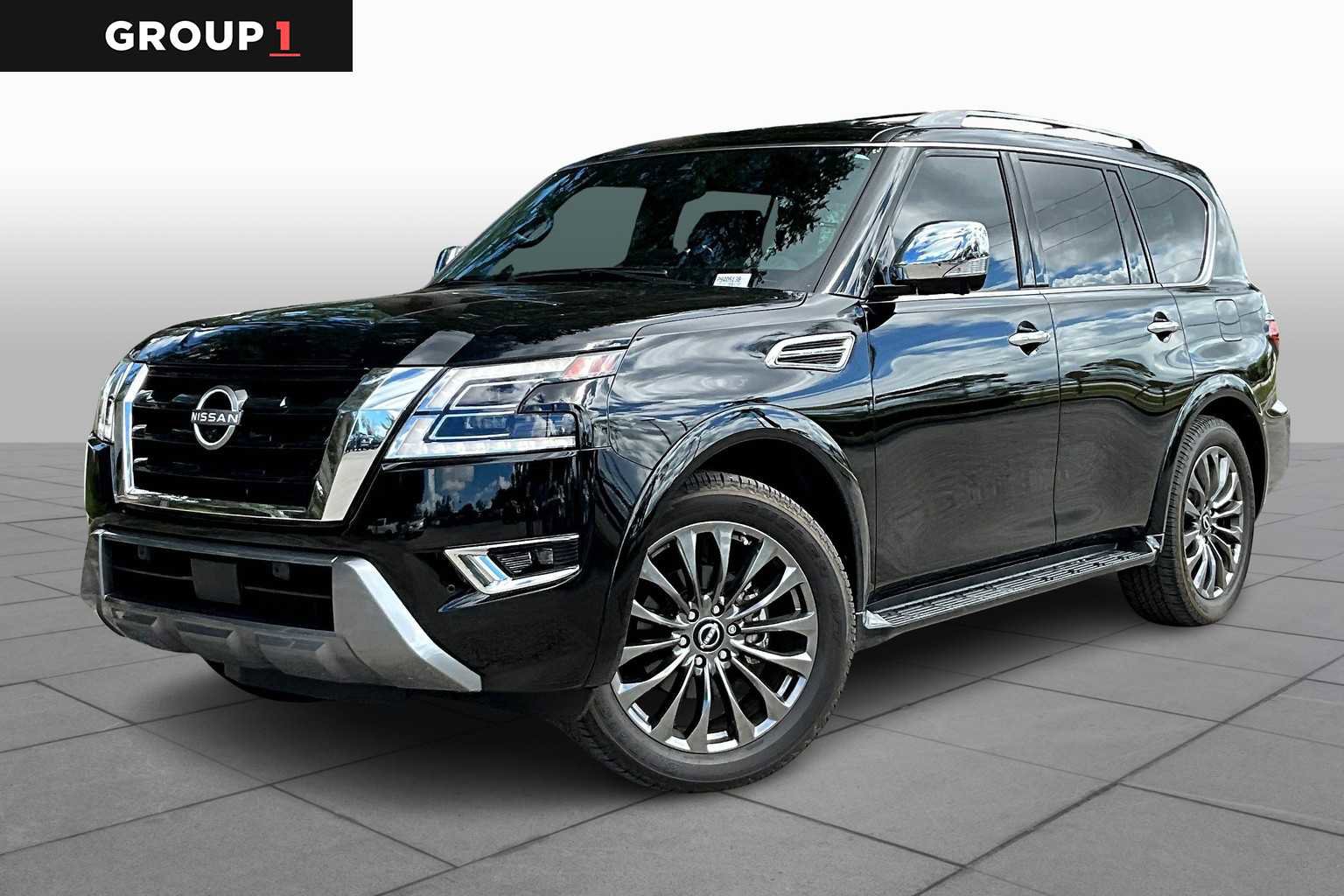 Used 2023 Nissan Armada Platinum w/ Captain's Chairs Package