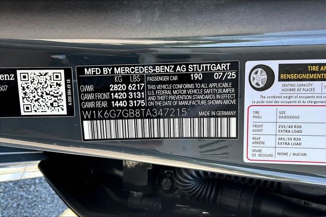 New 2026 Mercedes-Benz S 580 4MATIC Sedan image 16