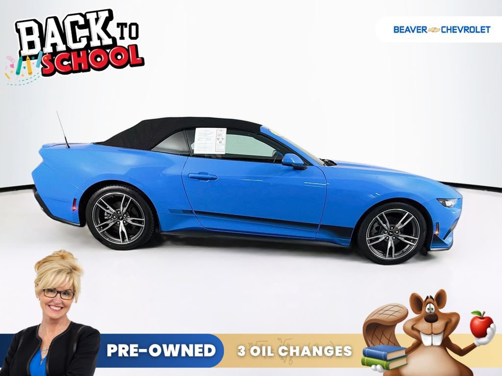 Used 2024 Ford Mustang Premium w/ Wheel & Stripe Package RWD image 8