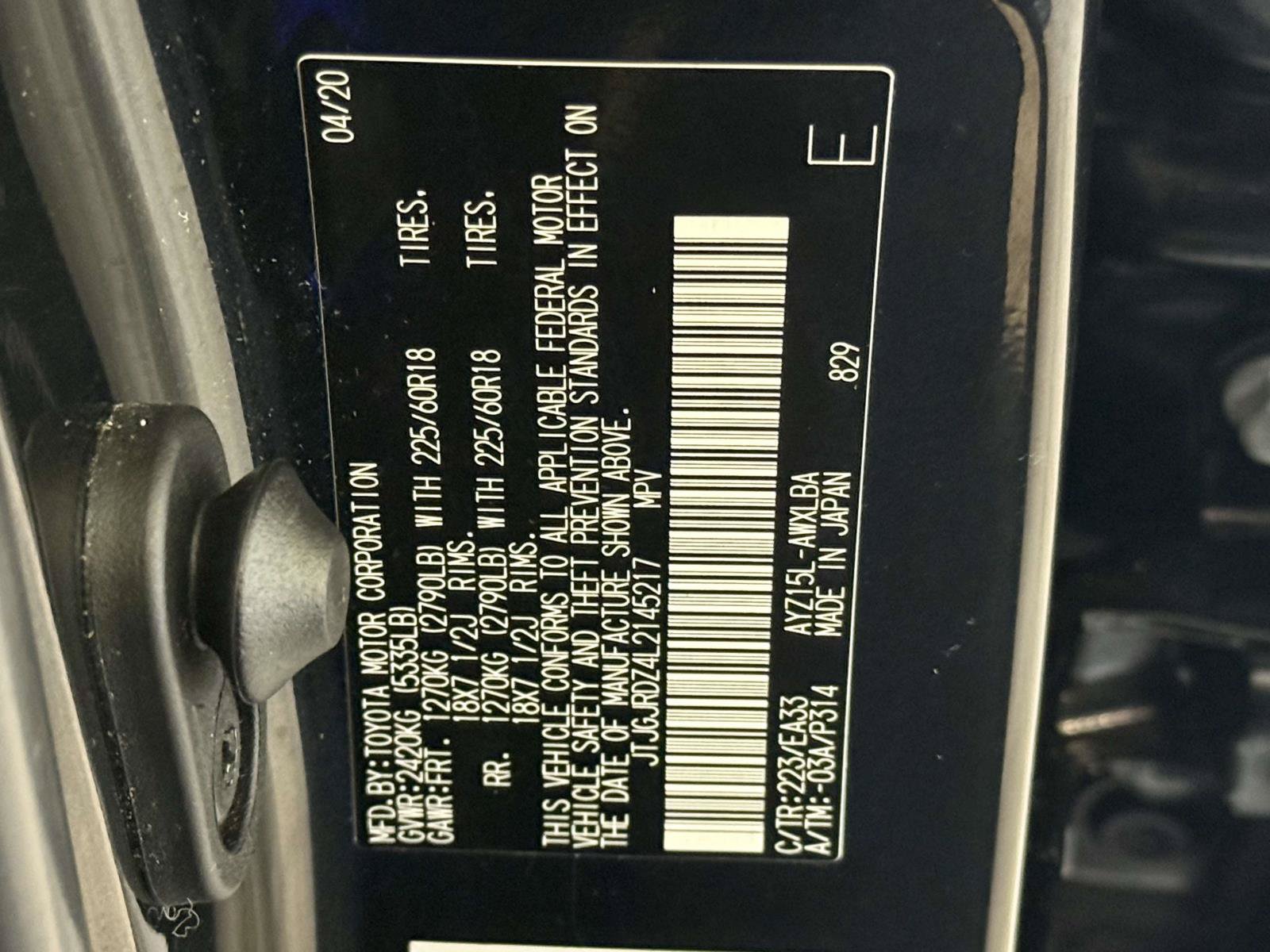 Certified 2020 Lexus NX 300h AWD w/ Premium Package image 33