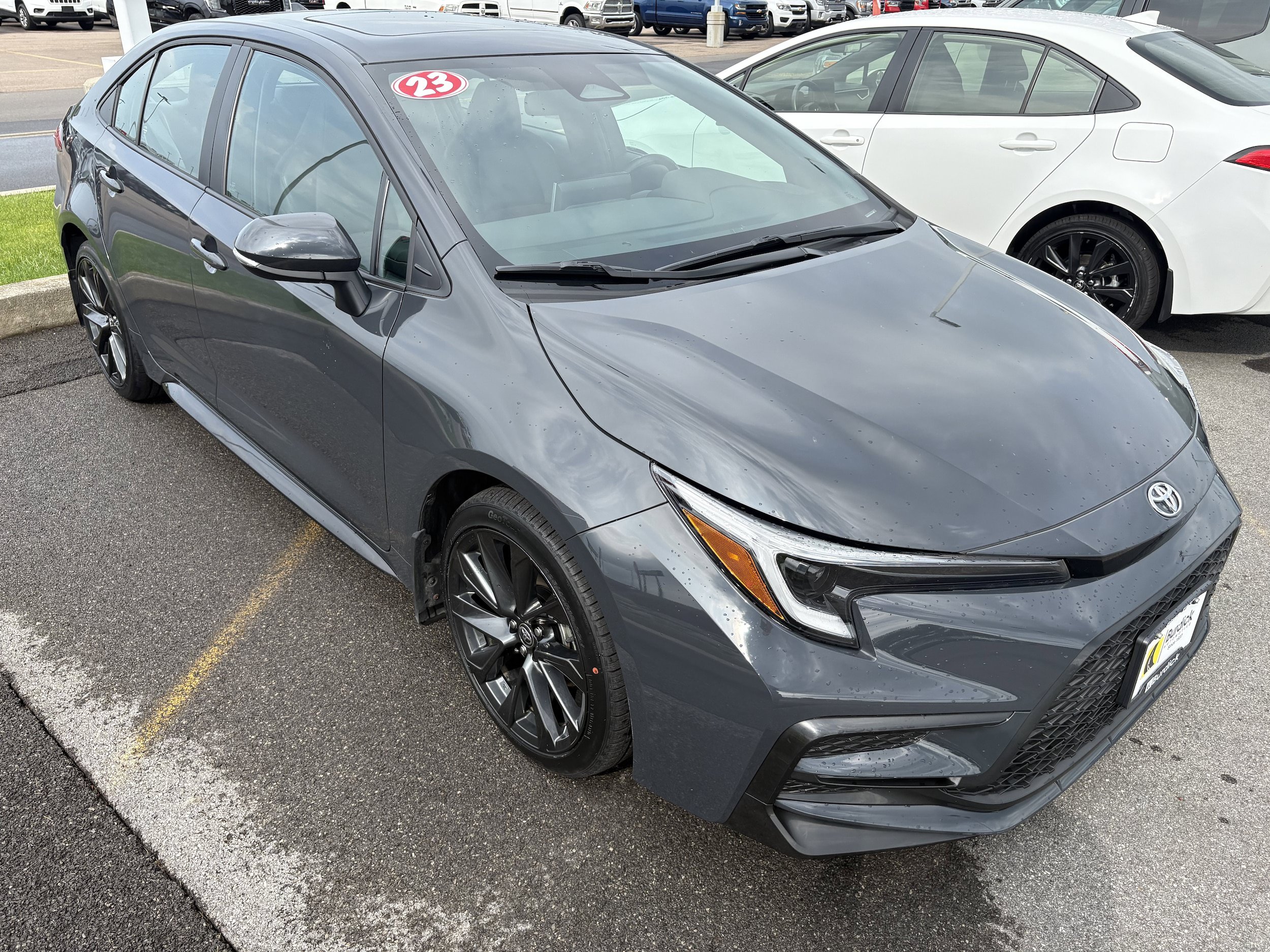Used 2023 Toyota Corolla XSE w/ Carpet Mat Package (TMS) FWD image 2