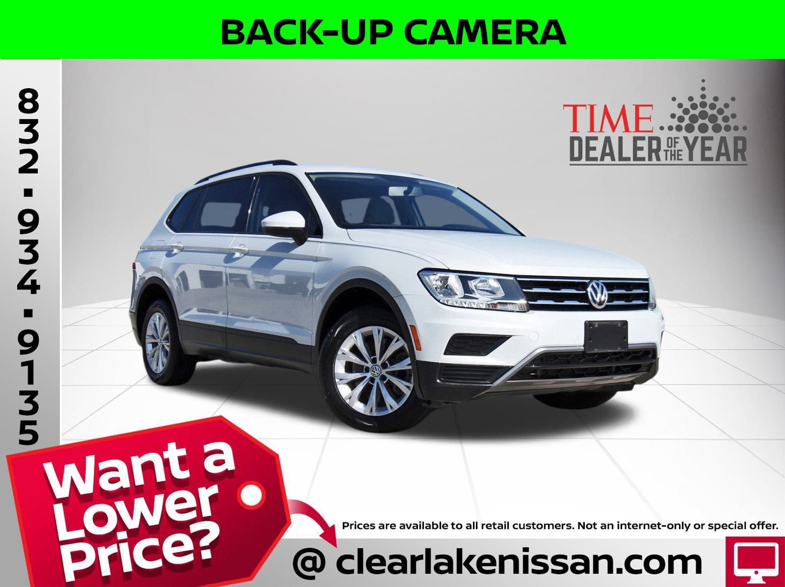 Used 2018 Volkswagen Tiguan S