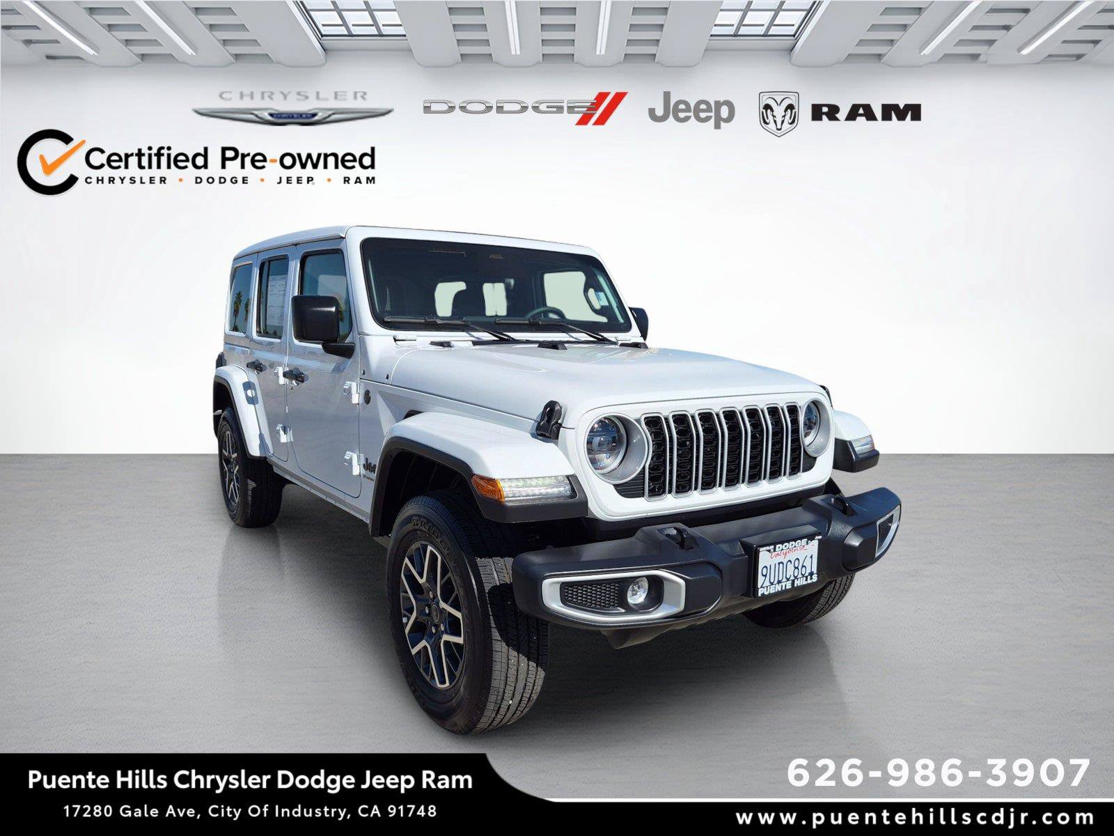 Certified 2026 Jeep Wrangler Unlimited Sahara