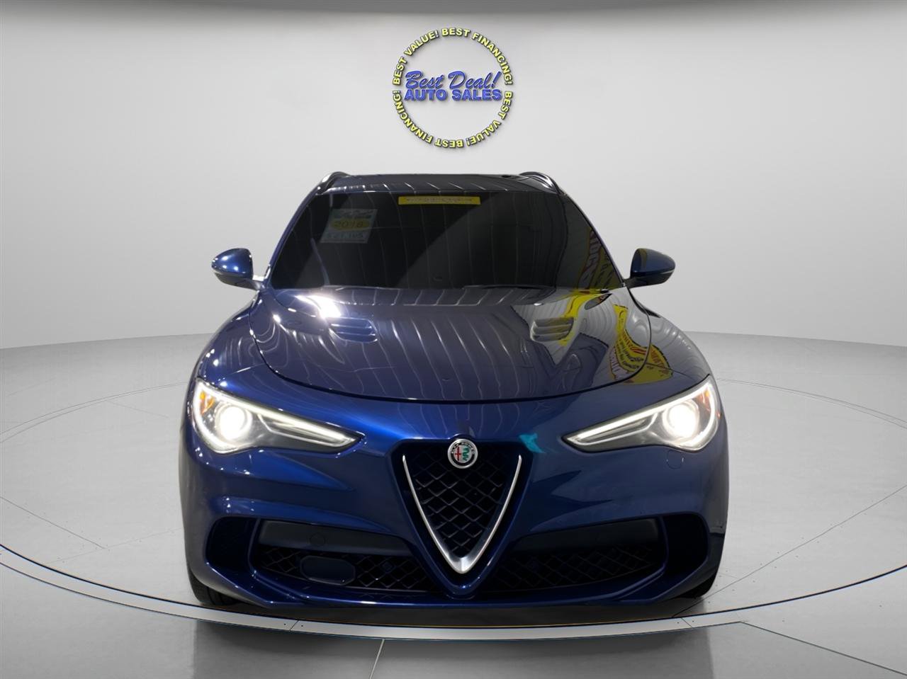 Used 2018 Alfa Romeo Stelvio Quadrifoglio w/ Driver Assist Dynamic Package image 8