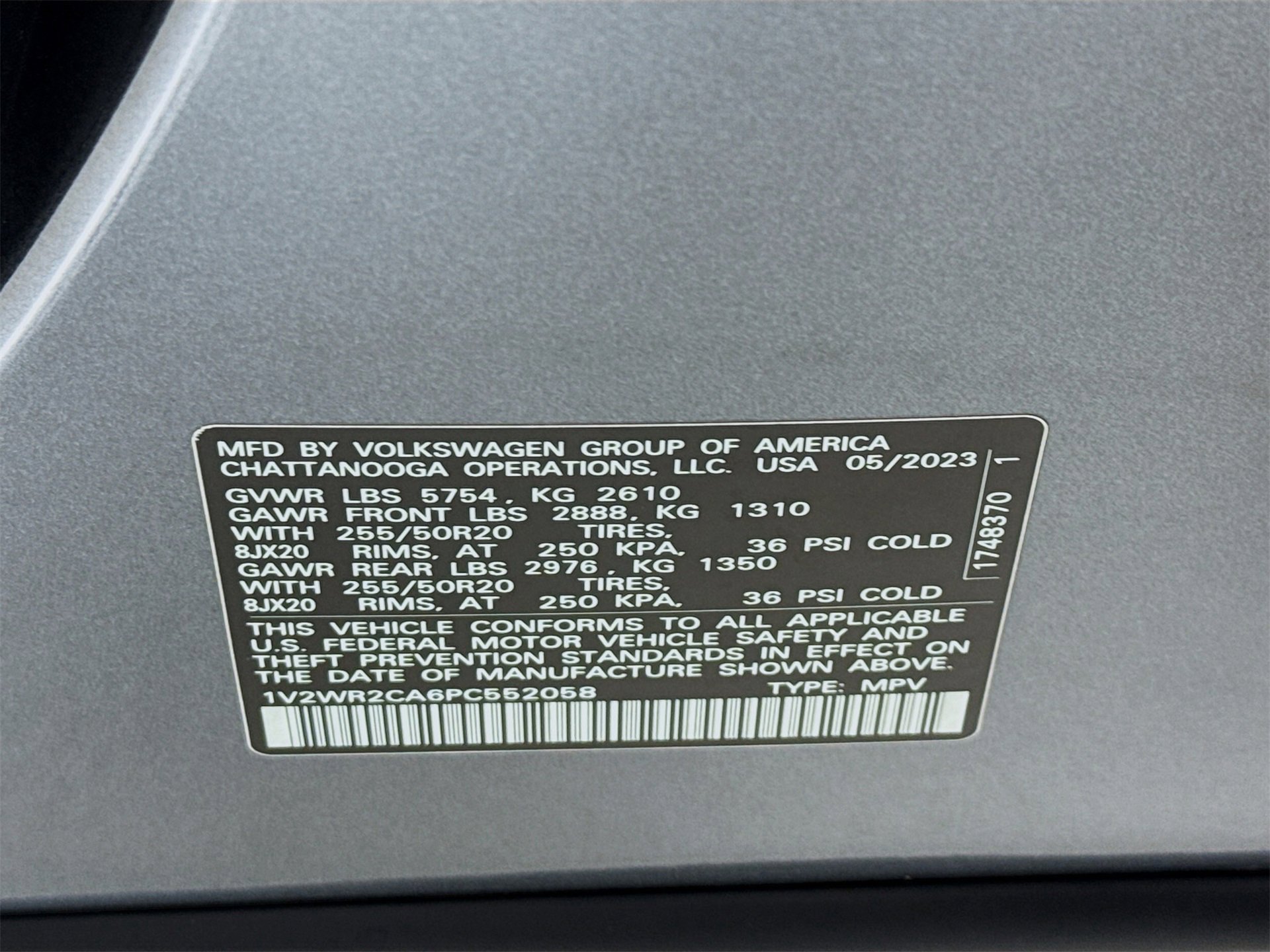 Used 2023 Volkswagen Atlas SE image 33