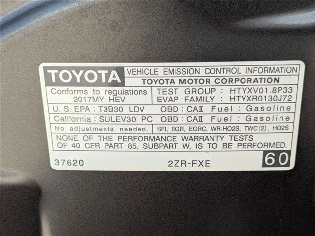 Used 2017 Toyota Prius Two w/ Carpet Mat Package image 22