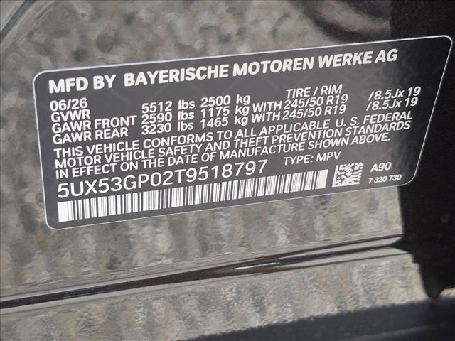 New 2026 BMW X3 xDrive30i w/ Convenience Package AWD/4WD image 19