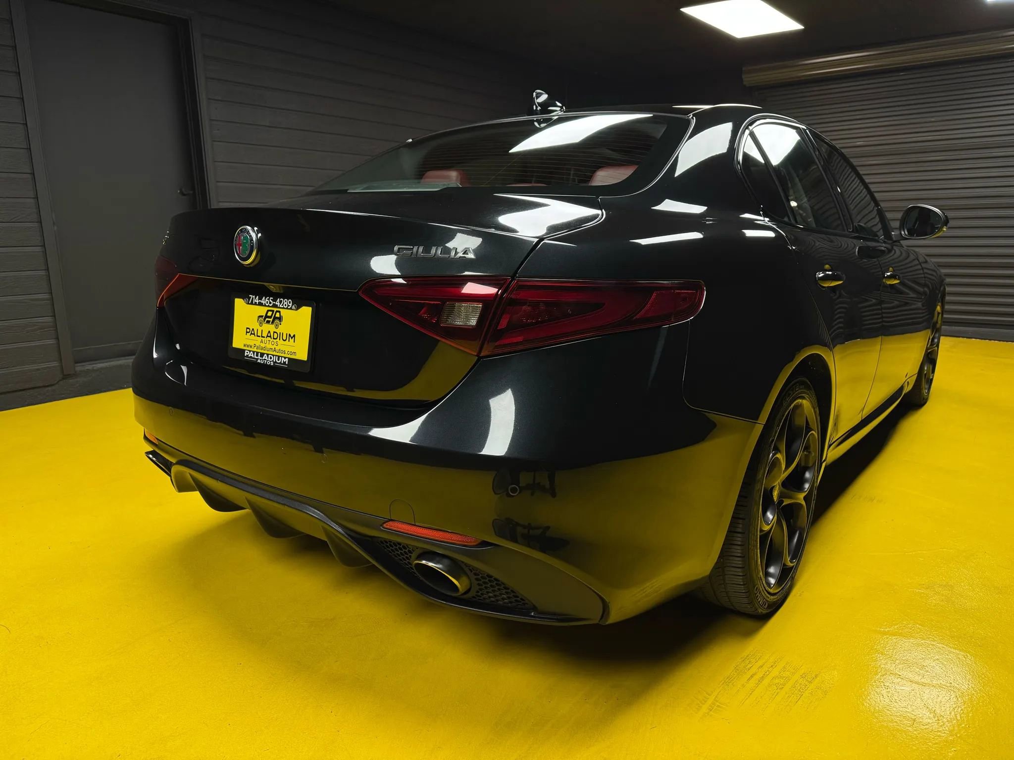 Used 2019 Alfa Romeo Giulia Ti Sport w/ Quick Order Package 22S Sport image 6