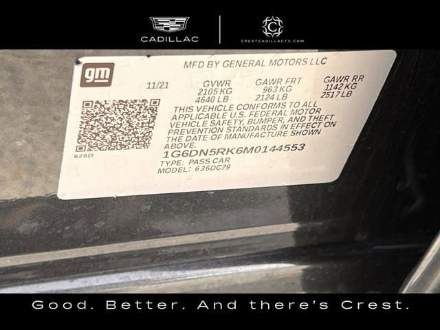 Certified 2021 Cadillac CT5 Premium Luxury w/ Climate Package RWD image 31