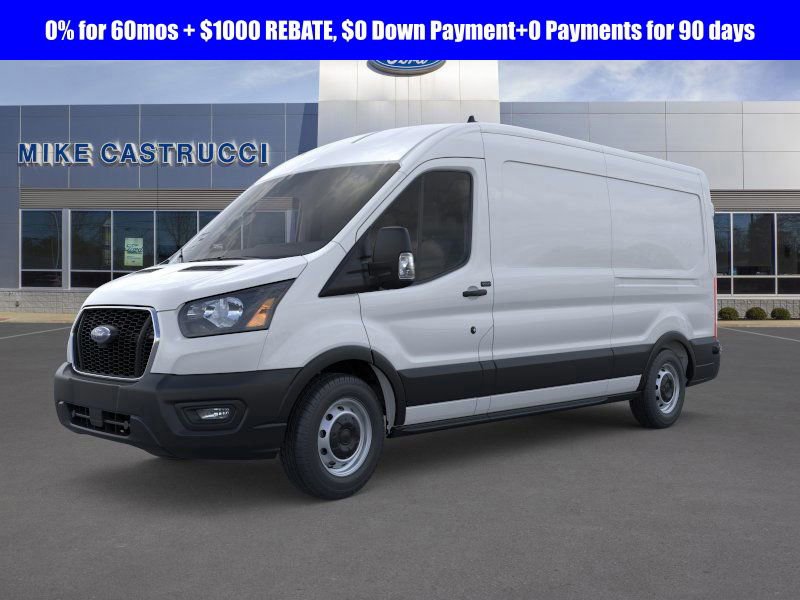 New 2025 Ford Transit 250 148 Medium Roof w/ Load Area Protection Package