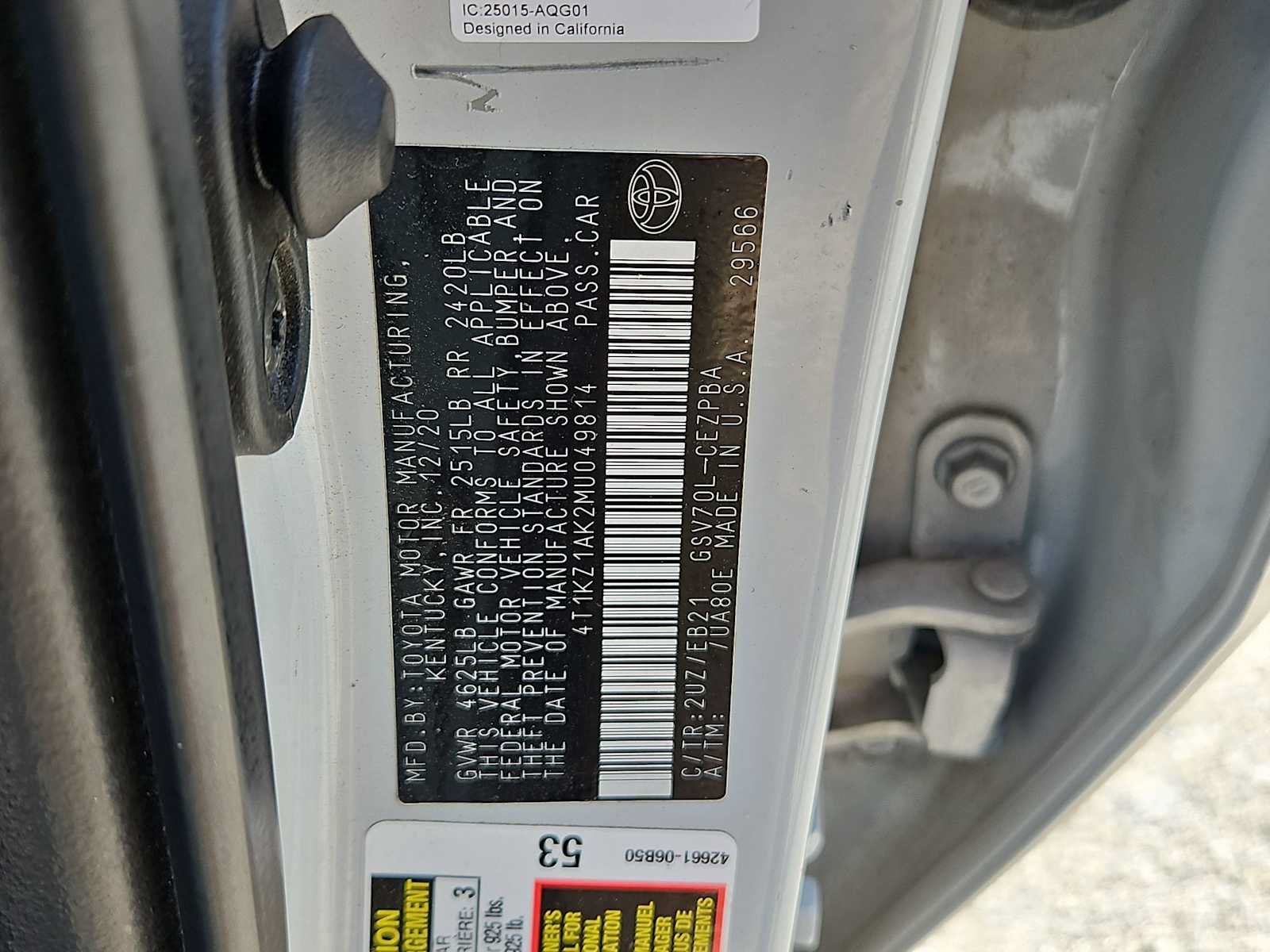 Used 2021 Toyota Camry TRD FWD image 24