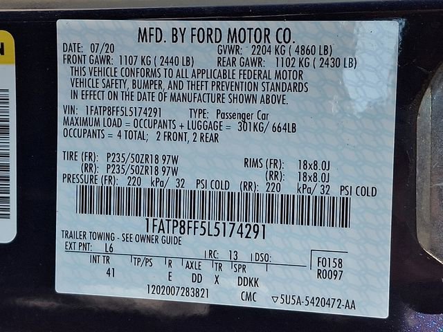 Used 2020 Ford Mustang GT Premium RWD image 28