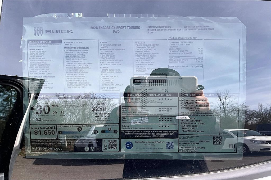New 2026 Buick Encore GX Sport Touring FWD image 12