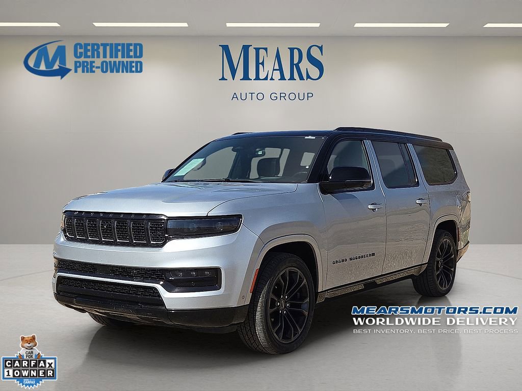 Used 2024 Jeep Grand Wagoneer L Series II w/ Quick Order Packagew 28T image 1