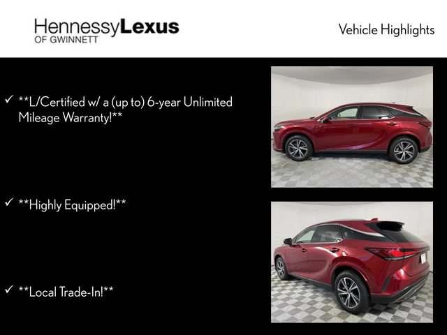Used 2025 Lexus RX 350 Premium w/ Accessory Package (Z1) FWD image 12