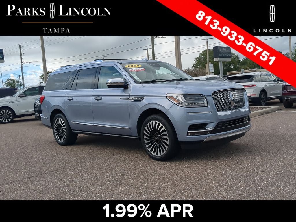 Certified 2021 Lincoln Navigator L Black Label w/ Cargo Convenience Package AWD/4WD image 1