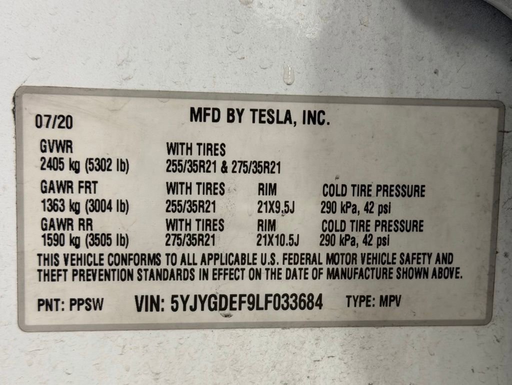 Used 2020 Tesla Model Y Performance image 27