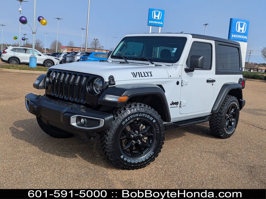 Used 2021 Jeep Wrangler Willys image 1