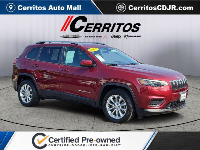 Certified 2020 Jeep Cherokee Latitude w/ Cold Weather Group FWD image 1