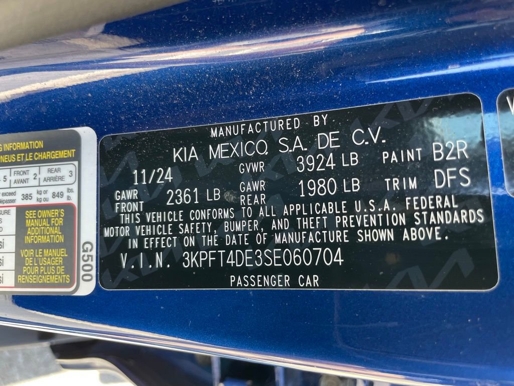 Certified 2025 Kia K4 LXS image 33