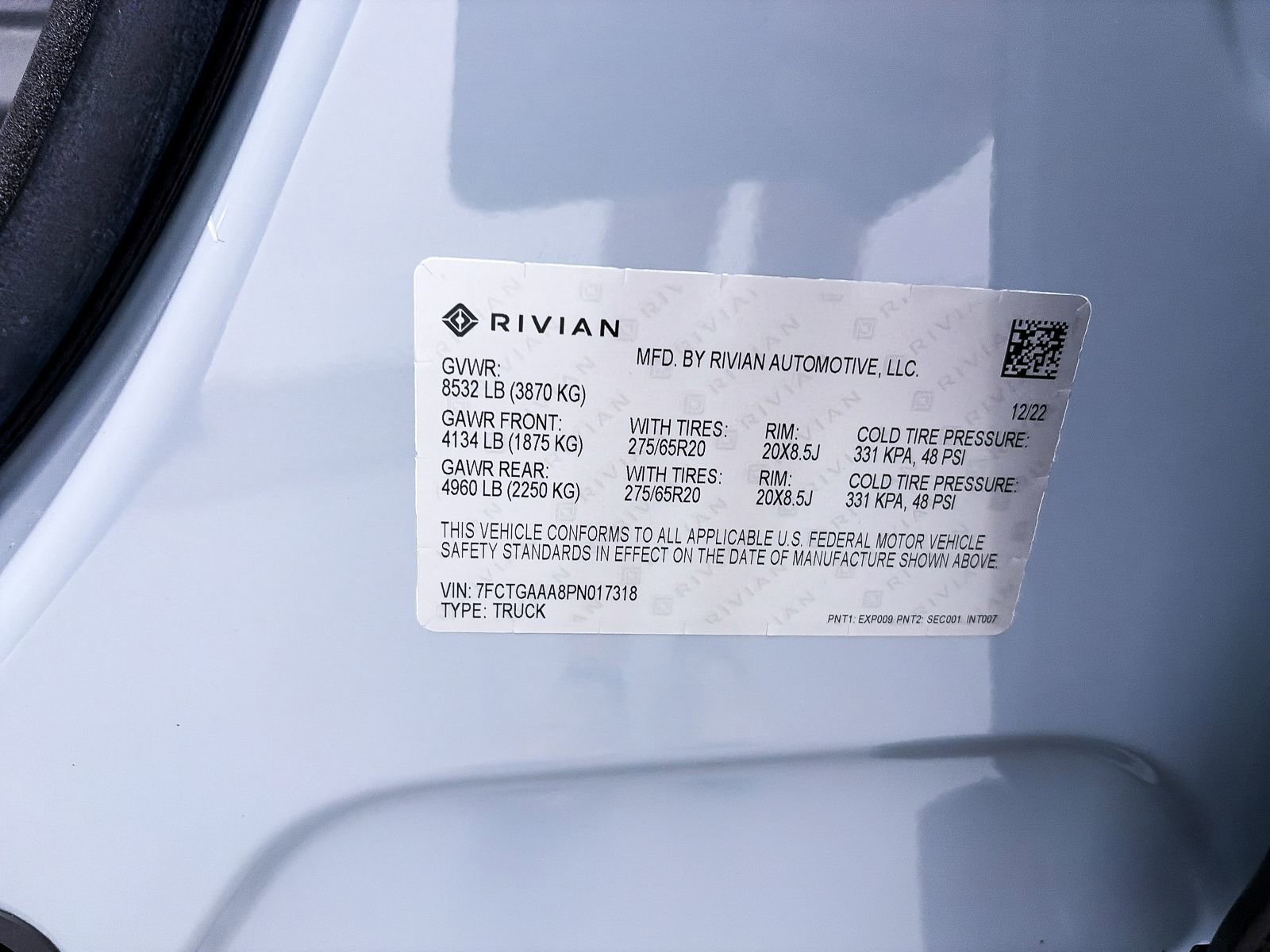 Used 2023 Rivian R1T Adventure AWD/4WD image 35