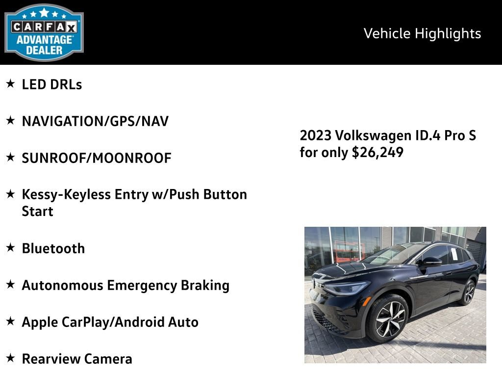 Certified 2023 Volkswagen ID.4 Pro S AWD/4WD image 4