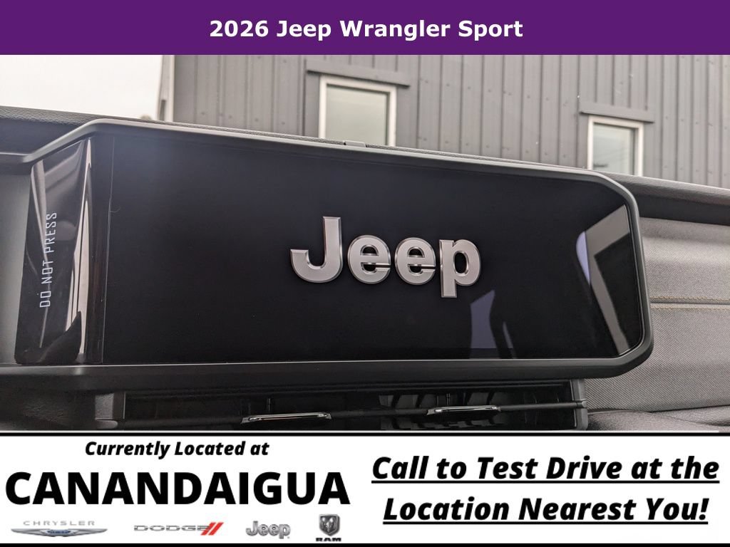 New 2026 Jeep Wrangler Unlimited Sport AWD/4WD image 24