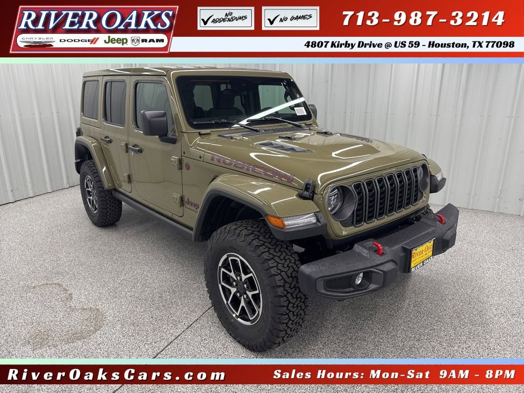 New 2025 Jeep Wrangler Unlimited Rubicon