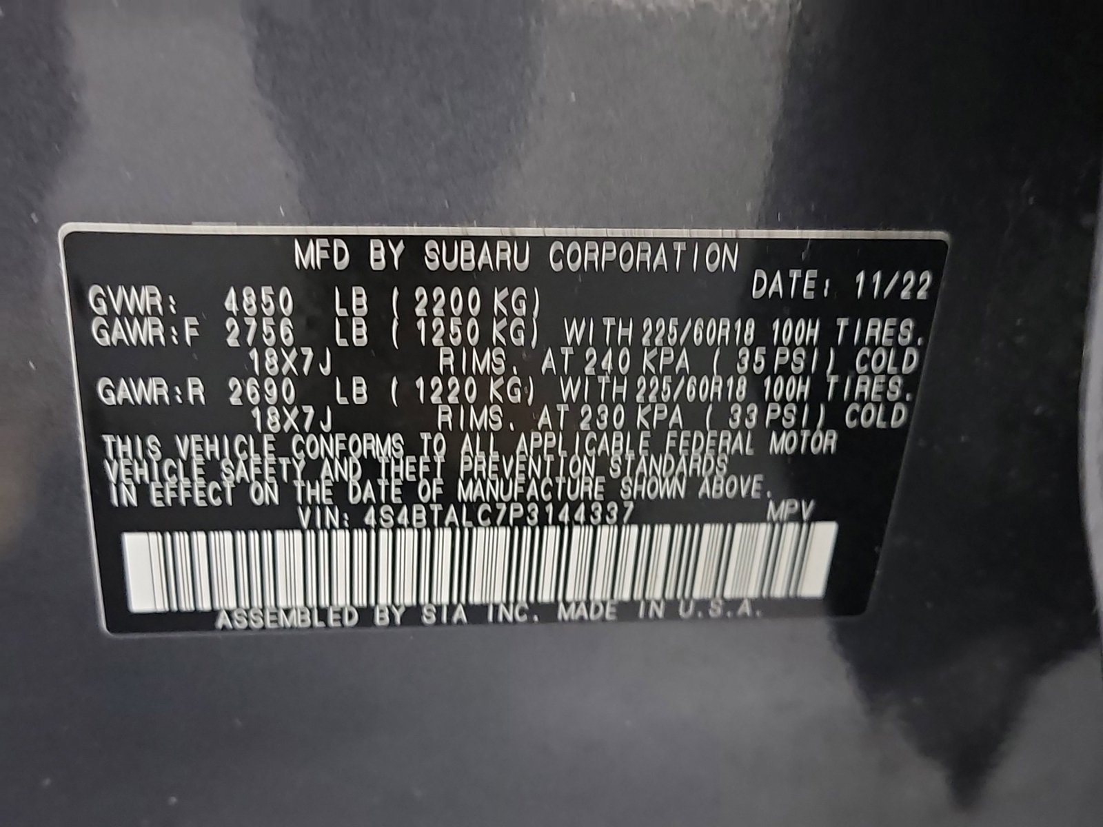 Used 2023 Subaru Outback Onyx Edition image 33