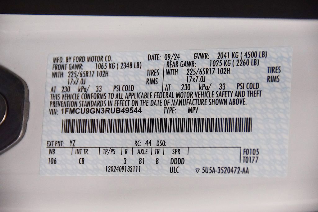 Used 2024 Ford Escape Active image 18