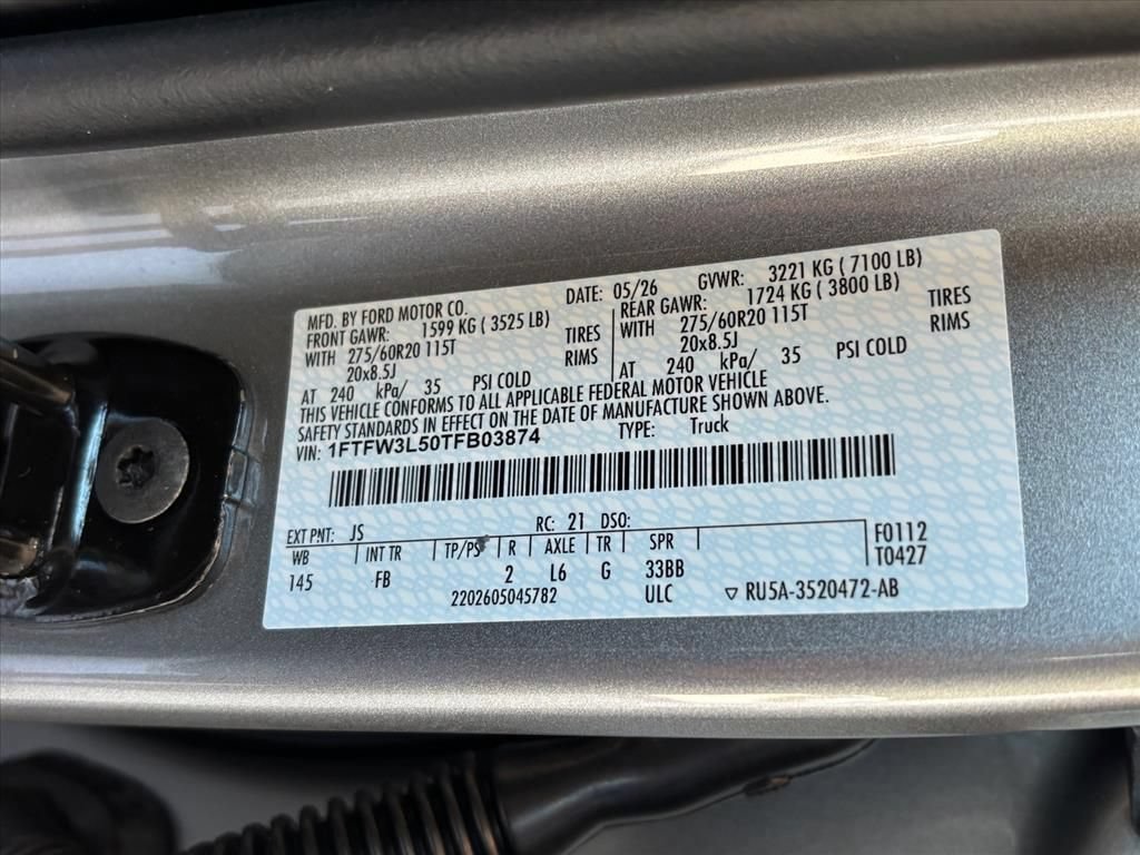 New 2026 Ford F150 XLT w/ Equipment Group 302A MID AWD/4WD image 30