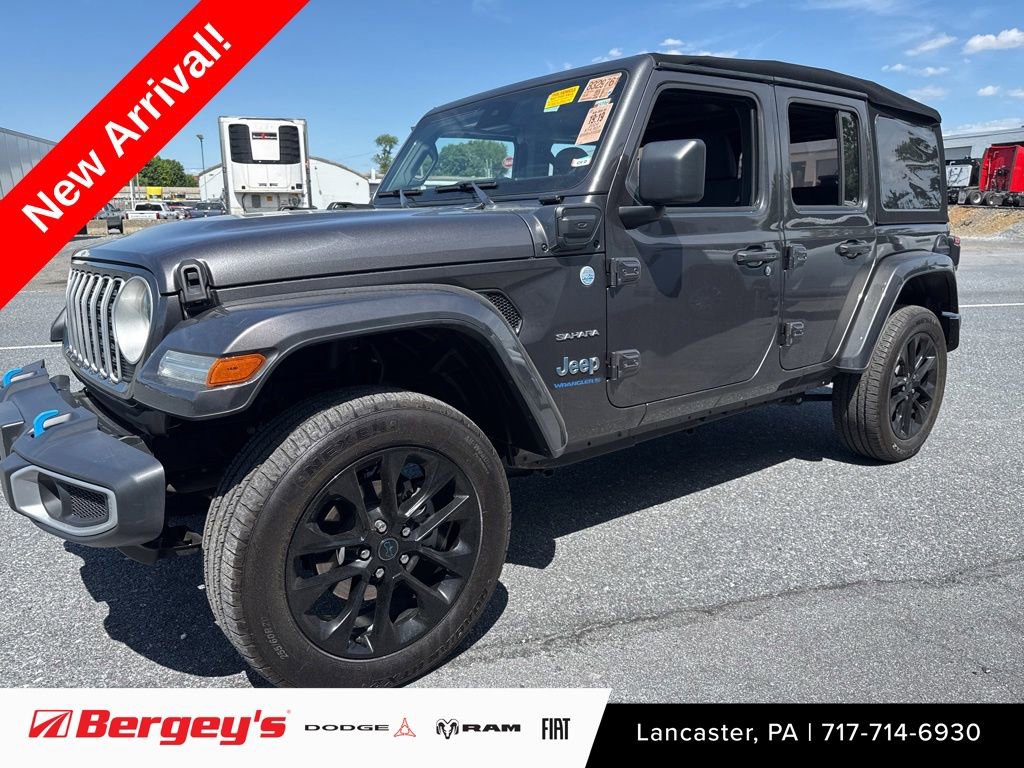 Used 2024 Jeep Wrangler Unlimited Sahara w/ Safety Group