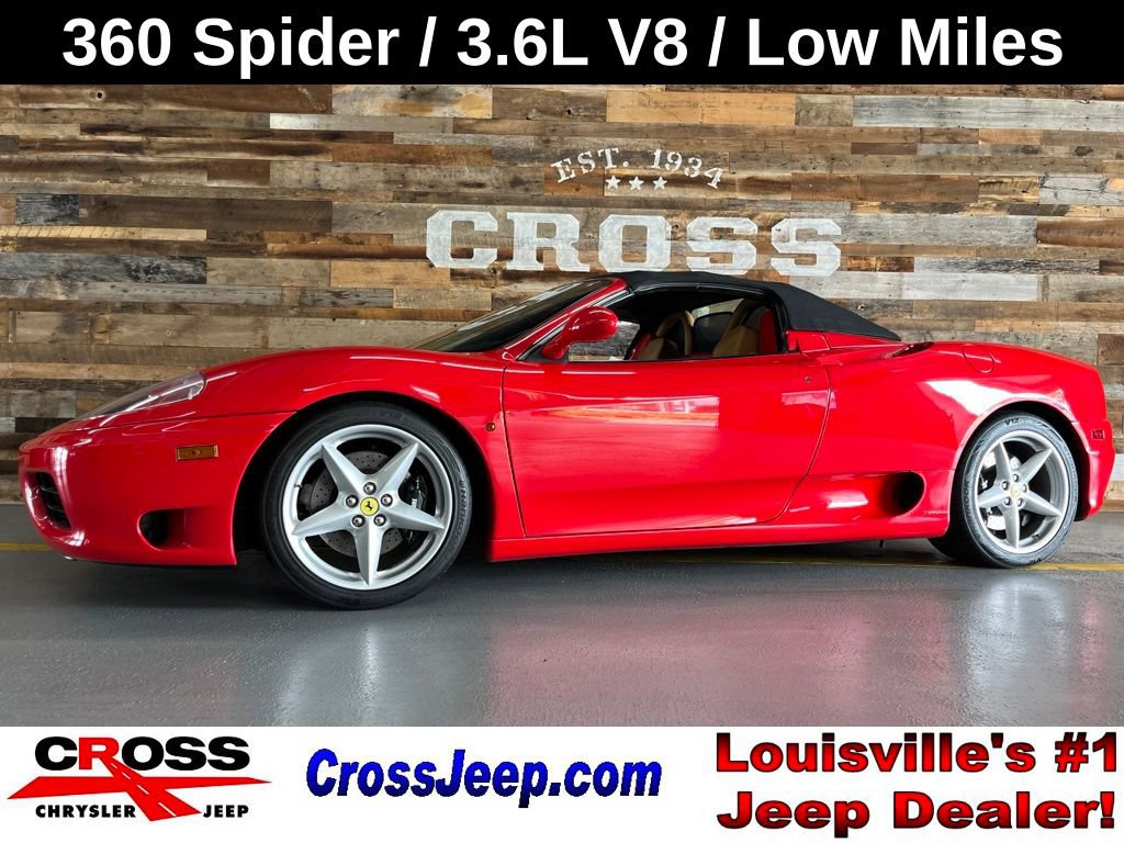 Used 2001 Ferrari 360 Spider