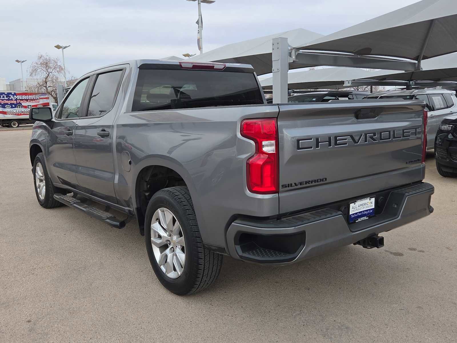 Used 2022 Chevrolet Silverado 1500 Custom w/ LPO, Dark Essentials Package image 4