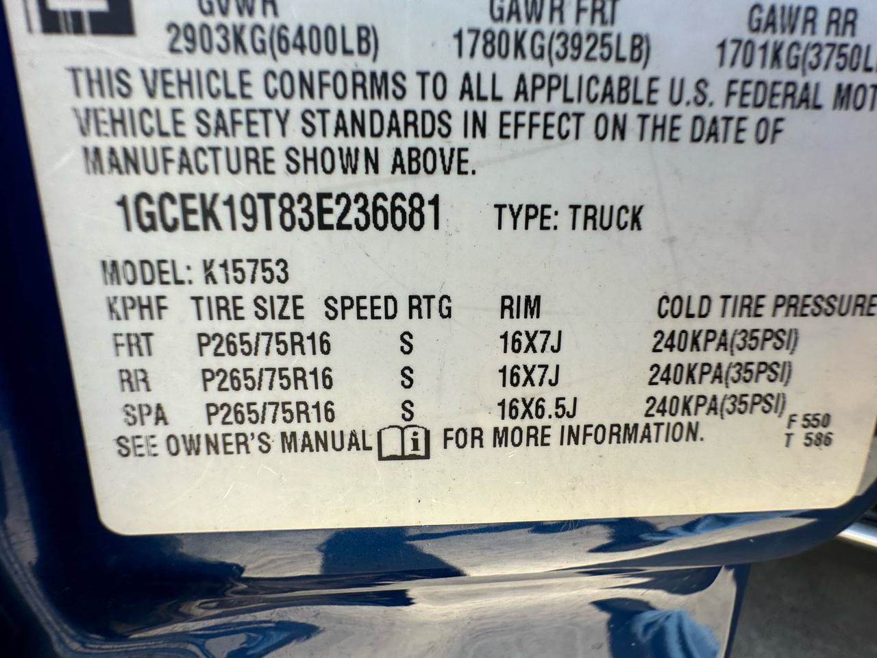 Used 2003 Chevrolet Silverado 1500 LS w/ Off-Road Package AWD/4WD image 63