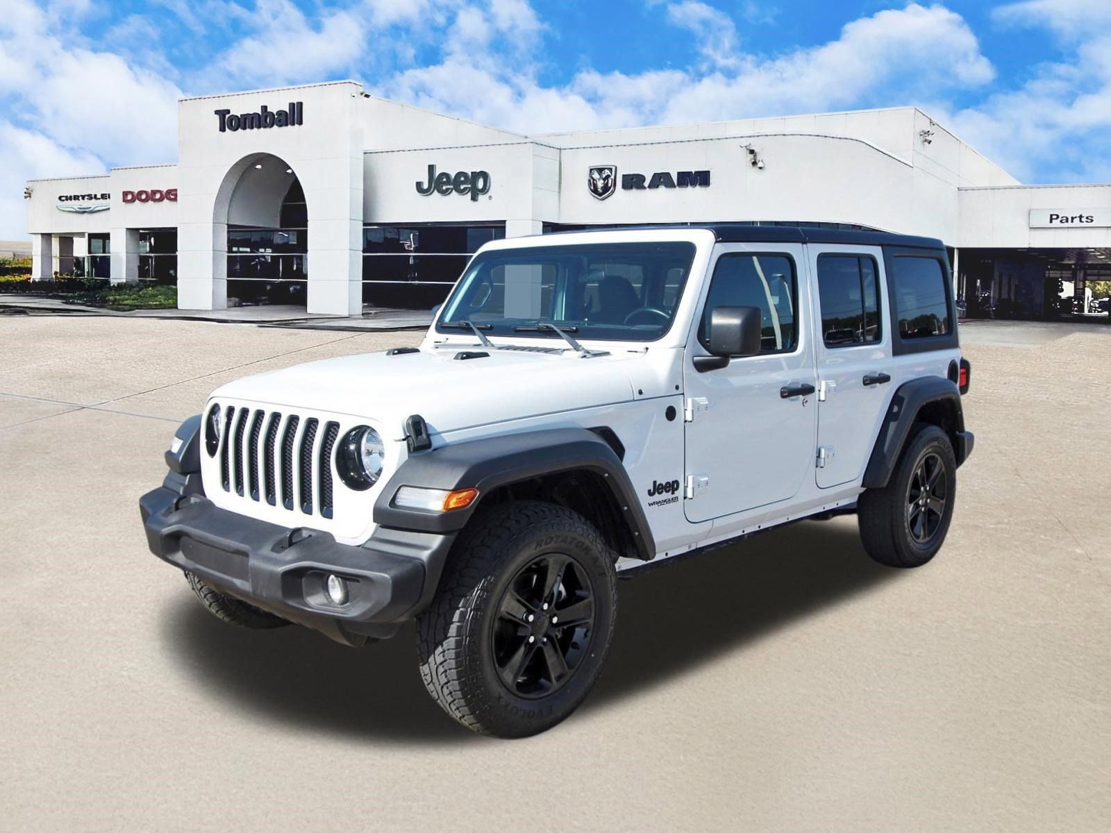 Used 2022 Jeep Wrangler Unlimited Sport image 3