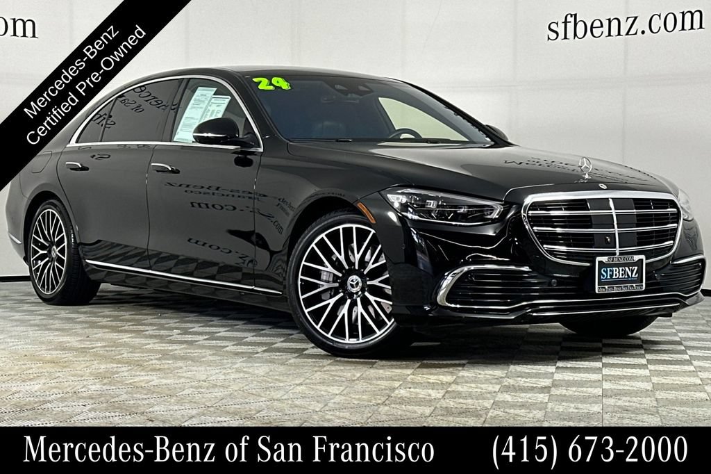 Certified 2024 Mercedes-Benz S 580 4MATIC Sedan