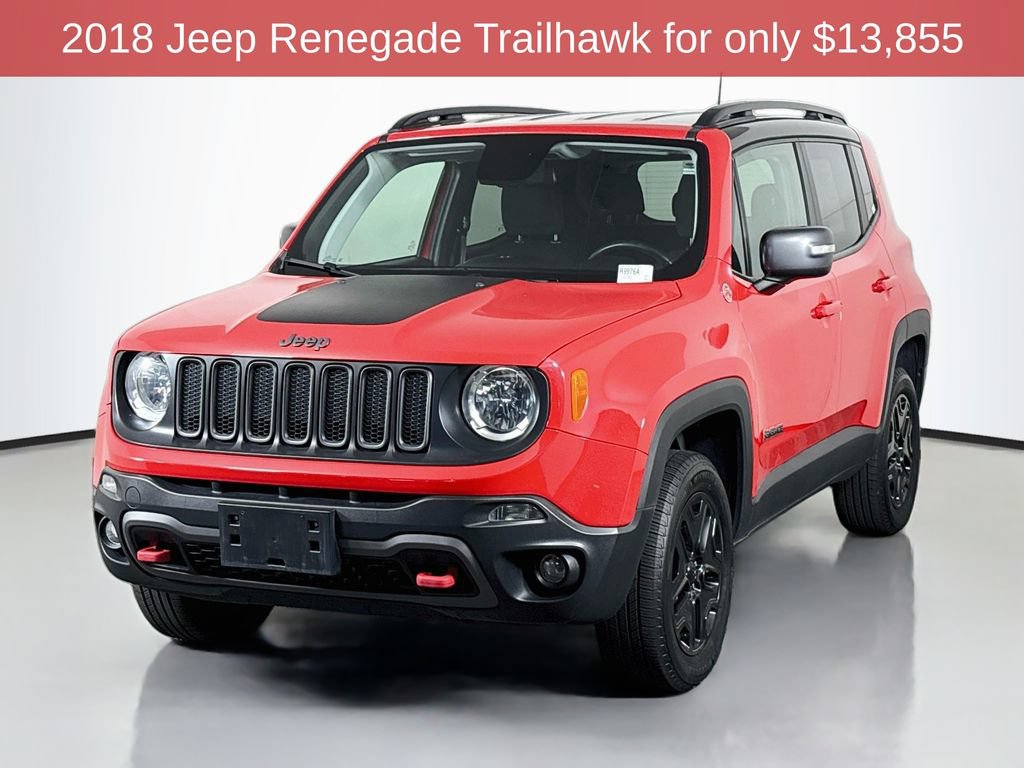 Used 2018 Jeep Renegade Trailhawk AWD/4WD image 3