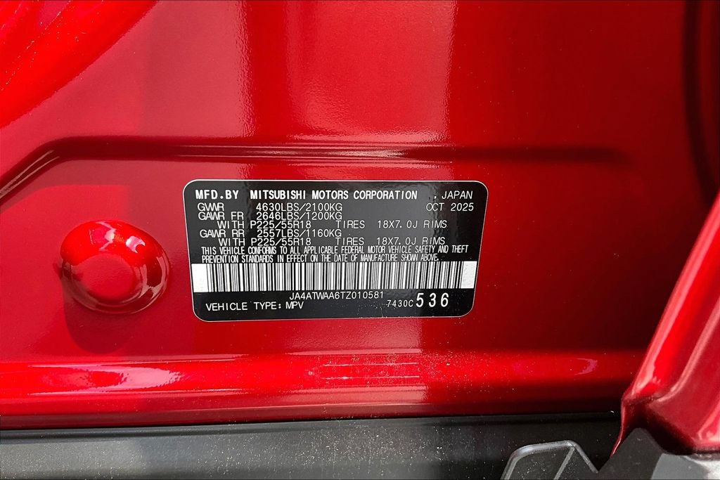New 2026 Mitsubishi Eclipse Cross SE AWD/4WD image 8